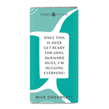 'I’m Hugging Everyone' – Milk Chocolate Message Bar
