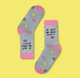 Donut Worry Be Happy Socks | Ruby and J